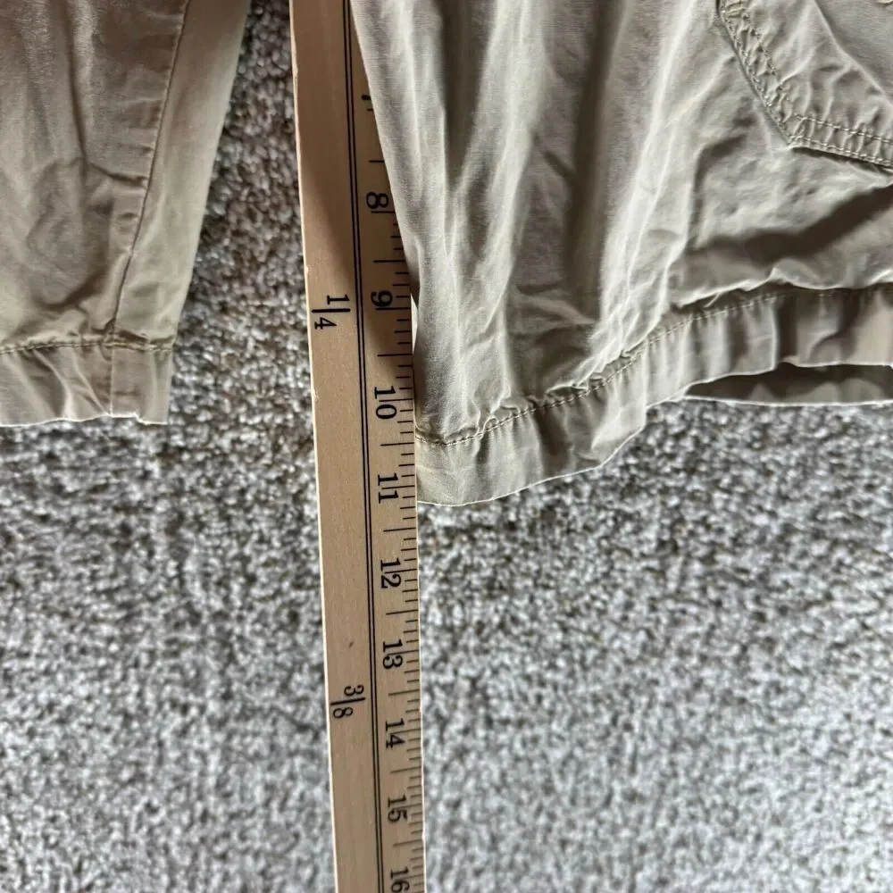 Nike Shorts Mens Medium Tan Cargo The Athletic Department Adjustable Waist Adult